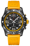 Breitling Endurance Pro Black Dial Yellow Rubber Strap Watch for Men - X82310A41B1S1 Buy Now By Breitling