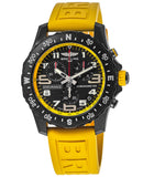 Breitling Endurance Pro Black Dial Yellow Rubber Strap Watch for Men - X82310A41B1S1 Buy Now By Breitling