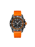 Breitling Endurance Pro Black Dial Orange Rubber Strap Watch for Men - X82310A51B1S1 Buy Now By Breitling