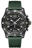 Breitling Endurance Pro Black Dial Green Rubber Strap Watch for Men - X82310D31B1S1 Buy Now By Breitling