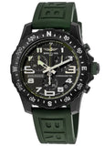 Breitling Endurance Pro Black Dial Green Rubber Strap Watch for Men - X82310D31B1S1 Buy Now By Breitling