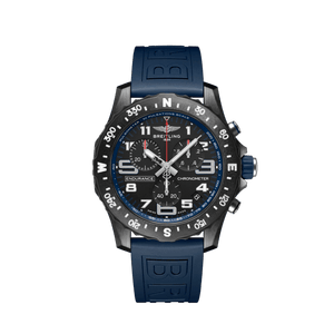 Breitling Endurance Pro Black Dial Blue Rubber Strap Watch for Men - X82310D51B1S1 Buy Now By Breitling