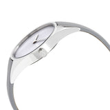 Calvin Klein Rebel Grey Dial Grey Leather Strap Watch for Women - K8P231Q4 Buy Now By Calvin Klein
