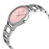 Calvin Klein Stately Pink Mother of Pearl Dial Silver Steel Strap Watch for Women - K3G2312E Buy Now By Calvin Klein