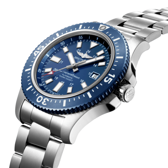 Breitling Superocean II Special Mariner Blue Ceramic Bezel 44mm Mens Watch - Y1739316/C959 Buy Now By Breitling
