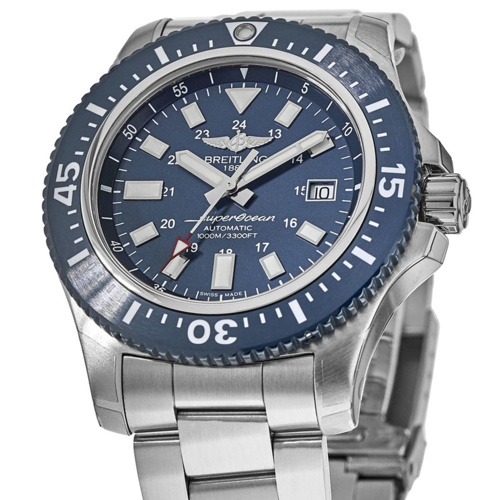 Breitling Superocean II Special Mariner Blue Ceramic Bezel 44mm Mens Watch - Y1739316/C959 Buy Now By Breitling
