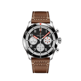 Breitling Avi Chronograph 42 Mosquito Black Dial Brown Leather Strap Watch for Men - Y233801A1B1X1 Buy Now By Breitling