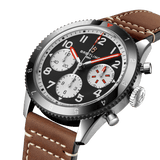 Breitling Avi Chronograph 42 Mosquito Black Dial Brown Leather Strap Watch for Men - Y233801A1B1X1 Buy Now By Breitling