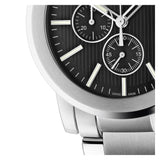 Gucci G Chrono Black Dial Silver Steel Strap Watch For Men - YA101204 Buy Now By Gucci
