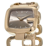 Gucci G Gucci Sunbrushed Brown Dial Rose Gold Steel Strap Watch For Women - YA125511 Buy Now By Gucci