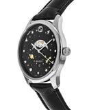 Gucci G-Timeless Moonphase Black Dial Black Leather Strap Watch For Men - YA126327 Buy Now By Gucci