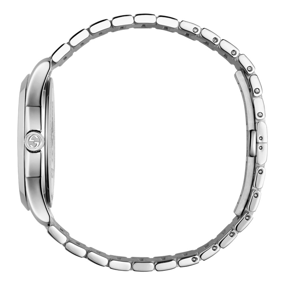 Gucci G Timeless Silver Dial Silver Steel Strap Watch For Women - YA1264028 Buy Now By Gucci