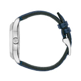 Gucci G Timeless Quartz Blue Dial Blue Leather Strap Watch For Men - YA1264032 Buy Now By Gucci
