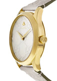 Gucci G Timeless Quartz White Dial White Leather Strap Watch For Women - YA1264033A Buy Now By Gucci