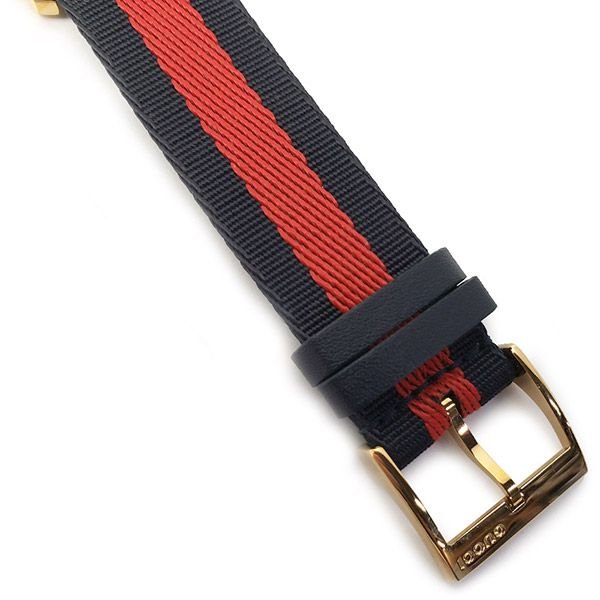 Gucci G Timeless Bee Red & Blue Dial Red Two Tone Nylon Strap Watch For Men - YA1264061 Buy Now By Gucci