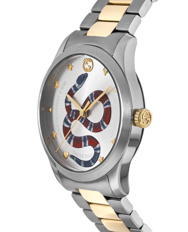 Gucci G Timeless Quartz Silver Dial Silver Steel Strap Watch For Women - YA1264075 Buy Now By Gucci