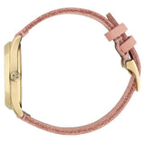 Gucci G Timeless Quartz Pink Dial Three Tone Leather Strap Watch For Women - YA1264118 Buy Now By Gucci