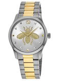 Gucci G Timeless Silver Dial Two Tone Steel Strap Watch For Women - YA1264131 Buy Now By Gucci