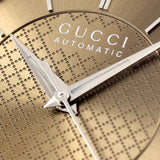 Gucci G Timeless Automatic Brown Dial Silver Steel Strap Watch For Women - YA126431A Buy Now By Gucci