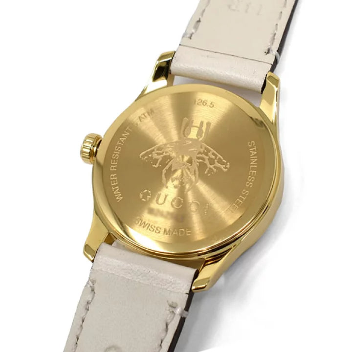 Gucci G Timeless Quartz Red & Green Dial Beige Leather Strap Watch For Women - YA1265009 Buy Now By Gucci