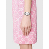 Gucci G Timeless Quartz Silver Dial Silver Steel Strap Watch For Women - YA1265019 Buy Now By Gucci
