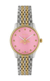Gucci G Timeless Quartz Pink Dial Two Tone Steel Strap Watch For Women - YA1265030 Buy Now By Gucci