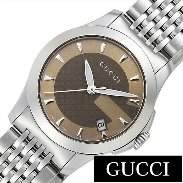 Gucci G Timeless Brown Dial Silver Steel Strap Watch For Women - YA126503 Buy Now By Gucci