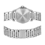Gucci G Timeless Diamonds Mother of Pearl Black Dial Silver Mesh Bracelet Watch For Women - YA126507 Buy Now By Gucci