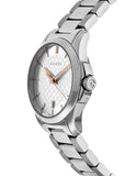 Gucci G Timeless Silver Dial Silver Steel Strap Watch For Women - YA126523 Buy Now By Gucci