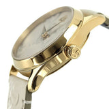 Gucci G Timeless Quartz White Dial White Leather Strap Watch For Women - YA126580A Buy Now By Gucci
