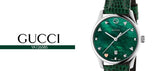 Gucci G-Timeless Green Mother of Pearl Dial Green Leather Strap Watch For Women - YA126585 Buy Now By Gucci