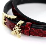 Gucci G Frame White Dial Red Leather Strap Watch For Women - YA128524 Buy Now By Gucci