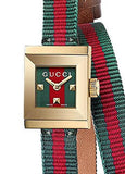 Gucci G-Frame Multicolored Dial Two Tone Nylon Strap Watch For Women - YA128527 Buy Now By Gucci