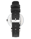 Gucci G Interlocking Black Dial Black Leather Strap Watch For Women - YA133501 Buy Now By Gucci