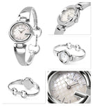 Gucci Guccissima Quartz Silver Dial Silver Steel Strap Watch For Women - YA134511 Buy Now By Gucci