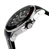Gucci Dive Quartz Kingsnake Black Dial Black Rubber Strap Watch For Men - YA136217 Buy Now By Gucci