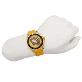 Gucci Dive Tiger Yellow Dial Yellow Rubber Strap Watch For Men - YA136317 Buy Now By Gucci