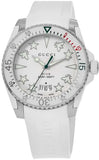 Gucci Dive Quartz White Dial White Rubber Strap Watch For Men - YA136337 Buy Now By Gucci