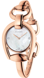 Gucci Horsebit Collection Diamonds Mother of Pearl Dial Rose Gold Steel Strap Watch For Women - YA139508 Buy Now By Gucci