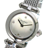 Gucci Diamantissima Diamonds Mother of Pearl Dial Silver Mesh Bracelet Watch for Women - YA141512 Buy Now By Gucci