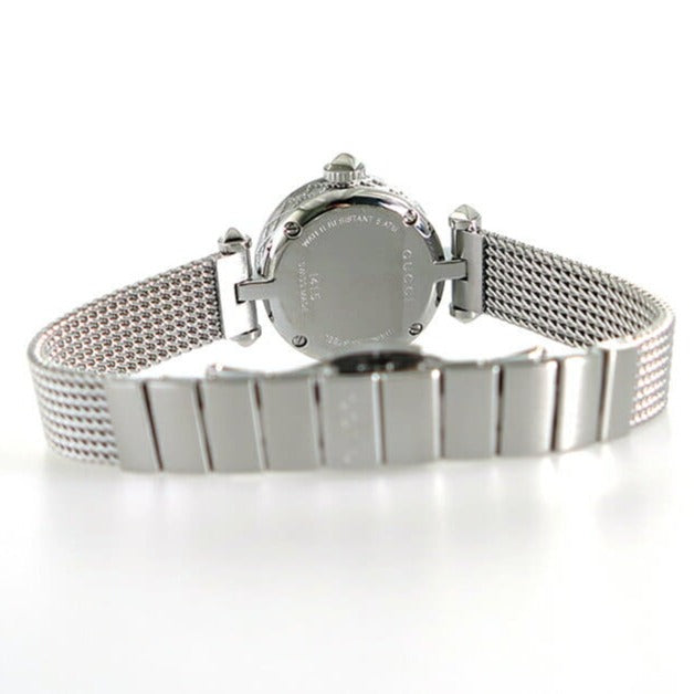 Gucci Diamantissima Diamonds Mother of Pearl Dial Silver Mesh Bracelet Watch for Women - YA141512 Buy Now By Gucci