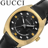Gucci GG2570 Quartz Black Dial Black Leather Strap Watch For Women - YA142408 Buy Now By Gucci