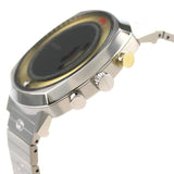 Gucci Grip Chronograph Disney Black Dial Silver Steel Strap Watch For Men - YA157307 Buy Now By Gucci