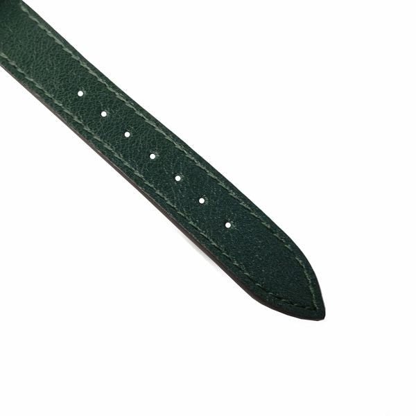 Gucci Grip Quartz Silver Dial Green Leather Strap Unisex Watch - YA157406 Buy Now By Gucci