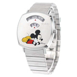 Gucci Grip x Disney Quartz Silver Dial Silver Steel Strap Unisex Watch - YA157419 Buy Now By Gucci
