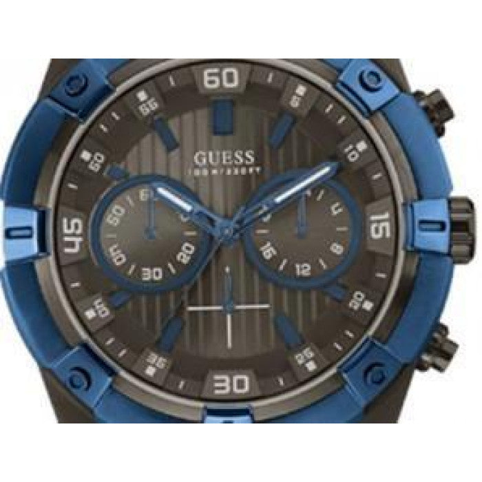 Guess Sport Analog Grey Dial Grey Steel Strap Watch for Men - W0377G5 Buy Now By Guess