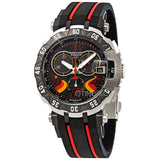 Tissot T Race Chronograph Stefan Bradl Special Edition Black Dial Black Rubber Strap Watch for Men - T092.417.27.057.02 Buy Now By Tissot