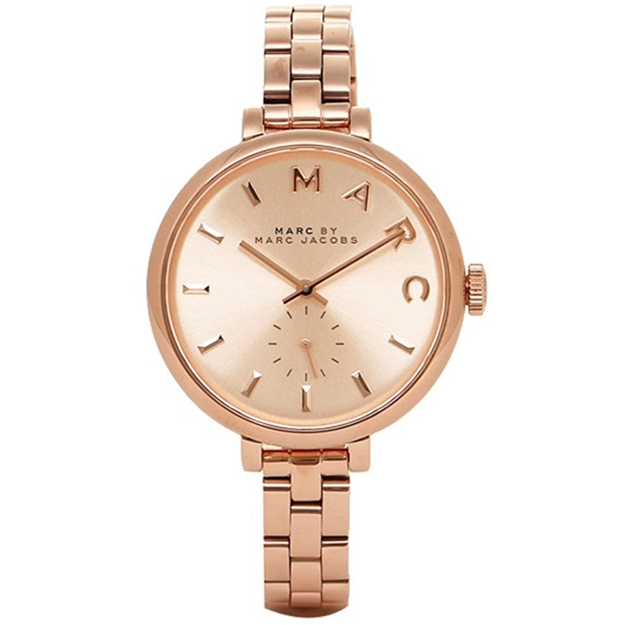 Marc Jacobs Sally Rose Gold Dial Rose Gold Steel Strap Watch for Women - MBM3364 Buy Now By Marc Jacobs