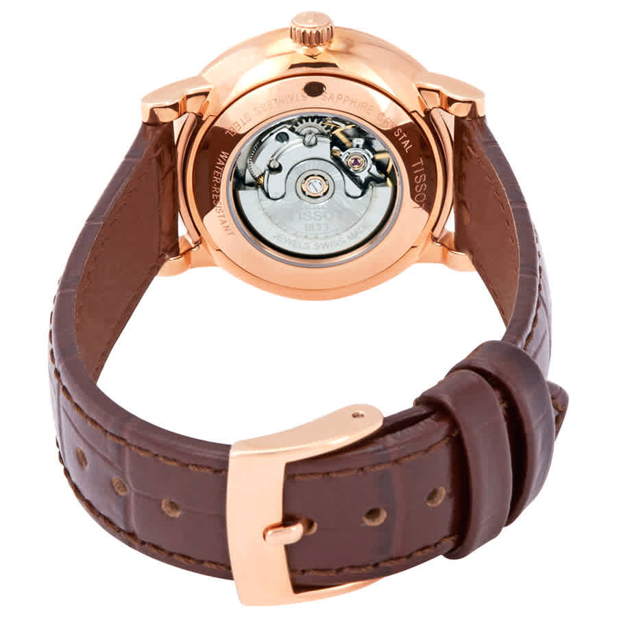 Tissot T Classic Carson White Dial Brown Leather Strap Watch For Women - T085.207.36.013.00 Buy Now By Tissot