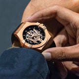 Maserati Potenza Limited Edition Automatic Skeleton Black Dial Black Leather Strap Watch For Men - R8821108025 Buy Now By Maserati